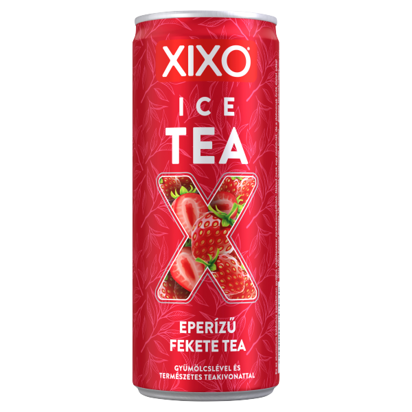 Xixo Ice Tea Eper 0.25 L dobozos DRS