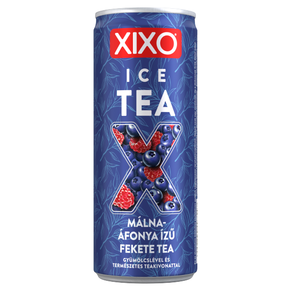 Xixo Ice Tea Málna-Áfonya 0.25 L dobozos DRS