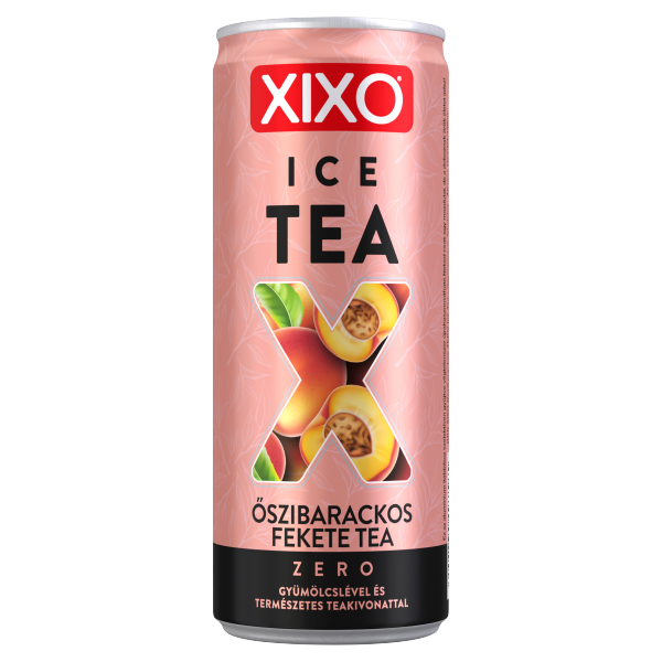 Xixo Ice Tea Őszibarackos Zero 0.25 L dobozos DRS