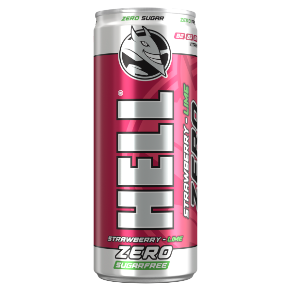Hell Zero Strawberry-Lime 0.25 L dobozos DRS