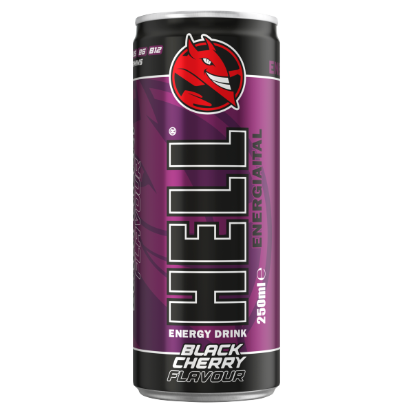 Hell Black Cherry 0.25 L dobozos DRS