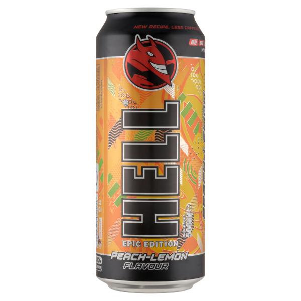 Hell Epic Edition Peach-Lemon 0.5 L dobozos DRS
