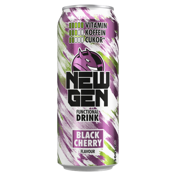 Hell New Gen Black Cherry 0.5 L dobozos DRS