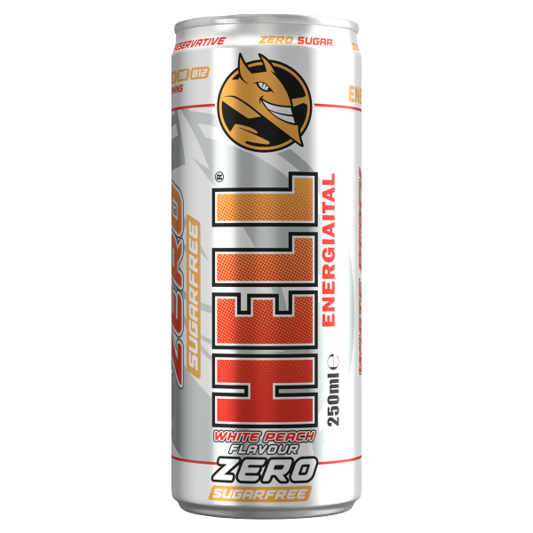 Hell Zero White Peach 0.25 L dobozos DRS