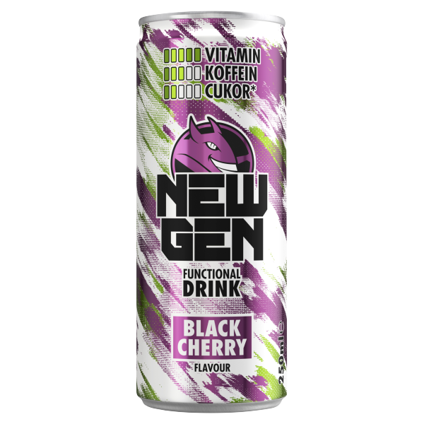 Hell New Gen Black Cherry 0.25 L dobozos DRS