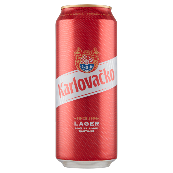 Karlovacko 0.5 L dobozos DRS