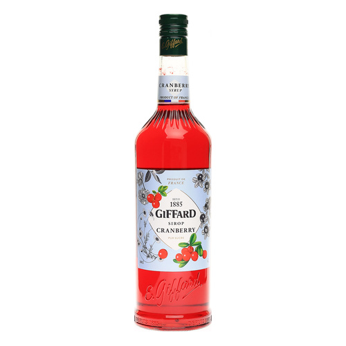 Giffard Vörösáfonya Szirup 1 L DRS