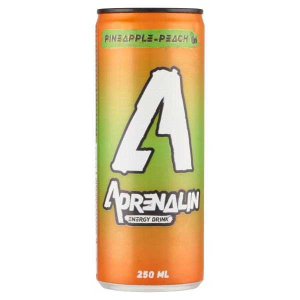 Adrenalin Pineapple-Peach 0.25 L dobozos DRS