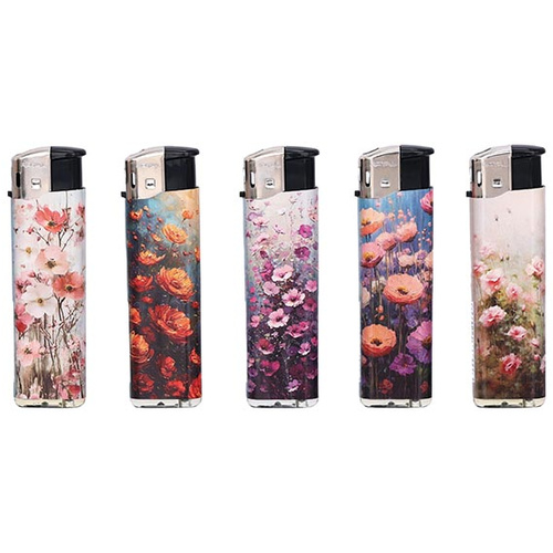 ROYAL Elekt. öngyújtó Oil Flower 26/1
