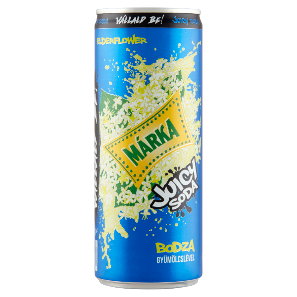 Márka Juicy Soda Bodza 0.25 L dobozos DRS