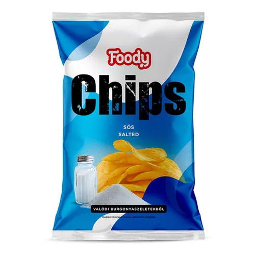 Foody Chips Sós 75g