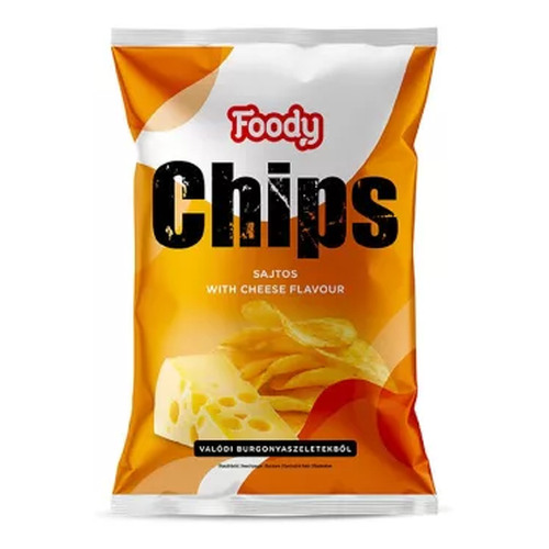 FOODY sajtos chips 75g /25/