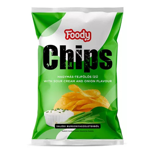 Foody Chips Hagymás-tejfölös 75g