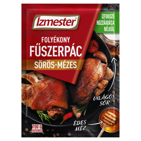 Ízmester folyékony fűszerpác sörös-mézes 80ml