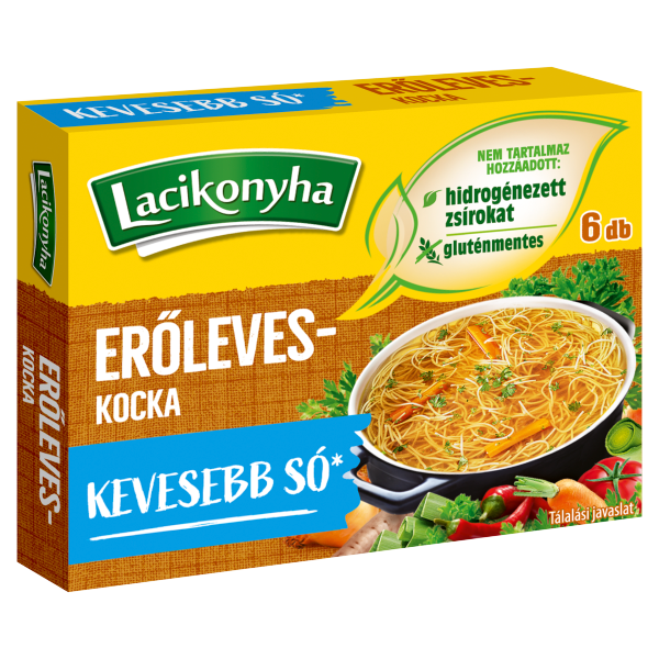 Lacikonyha Erőleveskocka 60 g