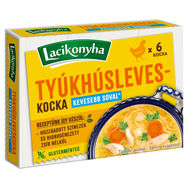 Lacikonyha Tyúkhús-kocka 60 g