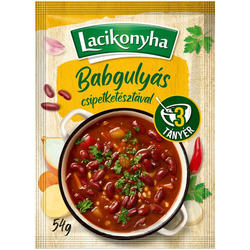 Lacikonyha Babgulyás csipettész.3t.54g