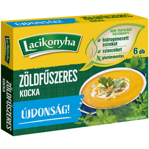 Lacikonyha Zöldfűsz.kocka 60 g