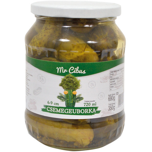 Cibus csemegeuborka 6-9cm 720ml