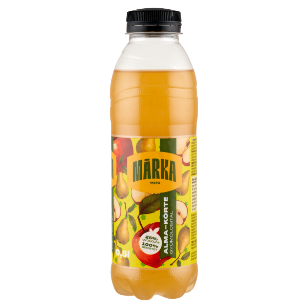 Márka Alma-Körte 25 % 0.5 L PET DRS