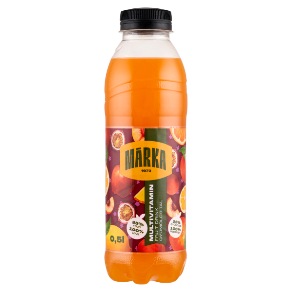 Márka Multivitamin 25 % 0.5 L PET DRS