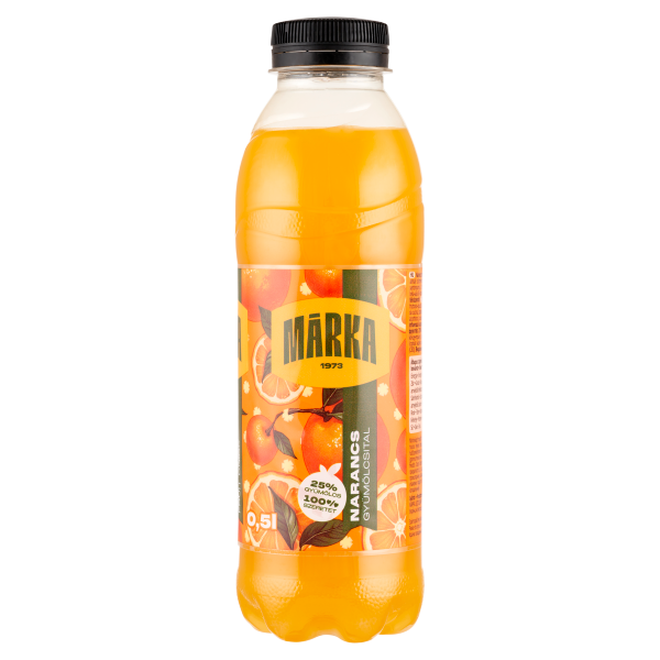 Márka Narancslé 25 % 0.5 L PET DRS