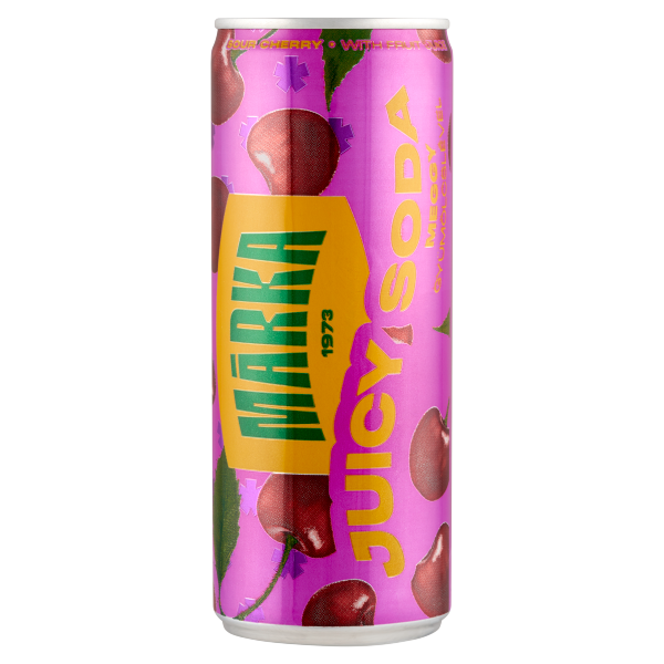 Márka Juicy Soda Meggy 0.25 L dobozos DRS