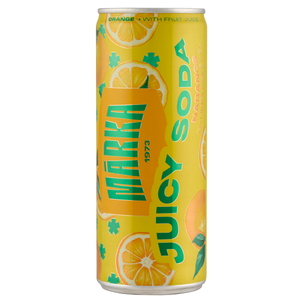 Márka Juicy Soda Narancs 0.25 L dobozos DRS