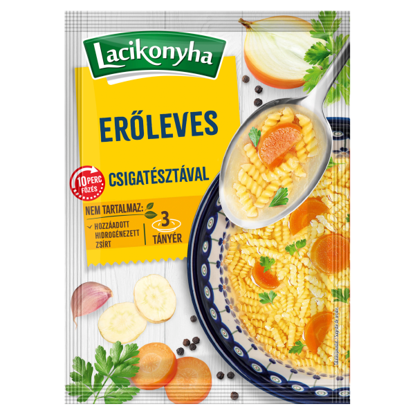 Lacikonyha Erőleves csigatésztával 3T 63g