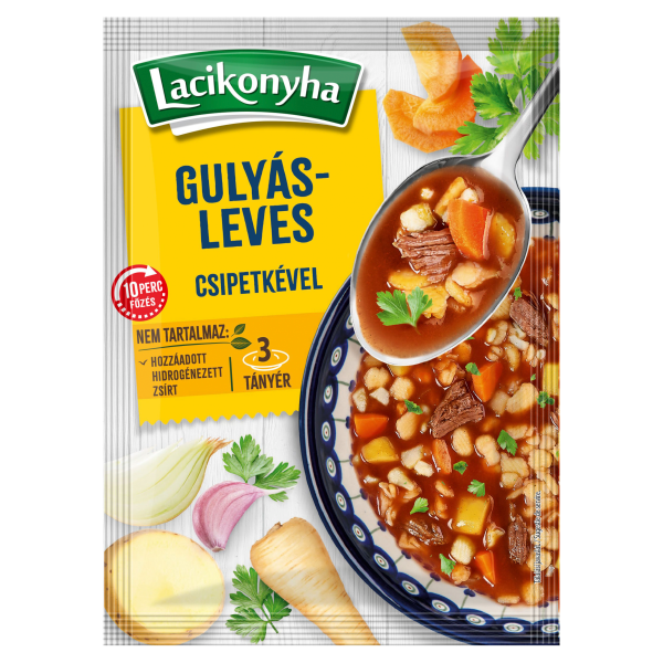 Lacikonyha Gulyásleves csipetkével 3T 71g