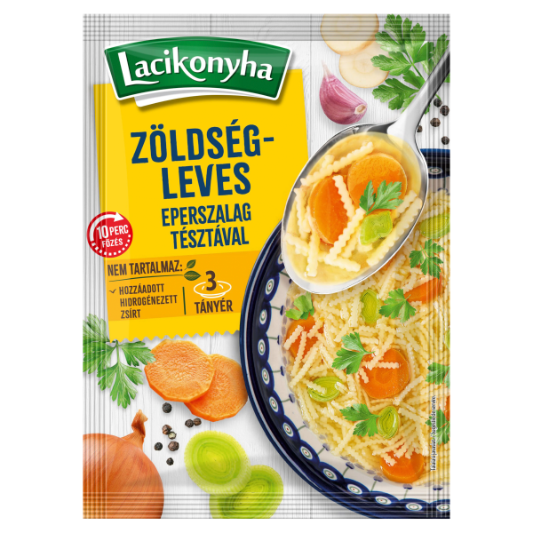 Lacikonyha Zöldségl.eper.sz.tészt.3T.52g