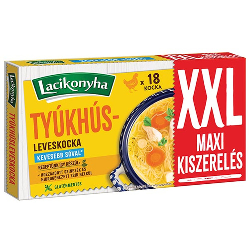 Lacikonyha Tyúkhúsleves-kocka XXL 180g