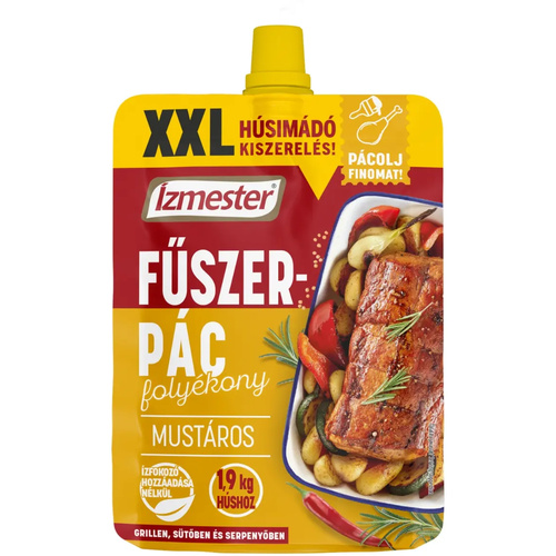 Ízmester folyék.fűszerpác mustáros 205ml