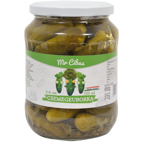 Cibus csemegeuborka 3-6cm 720ml