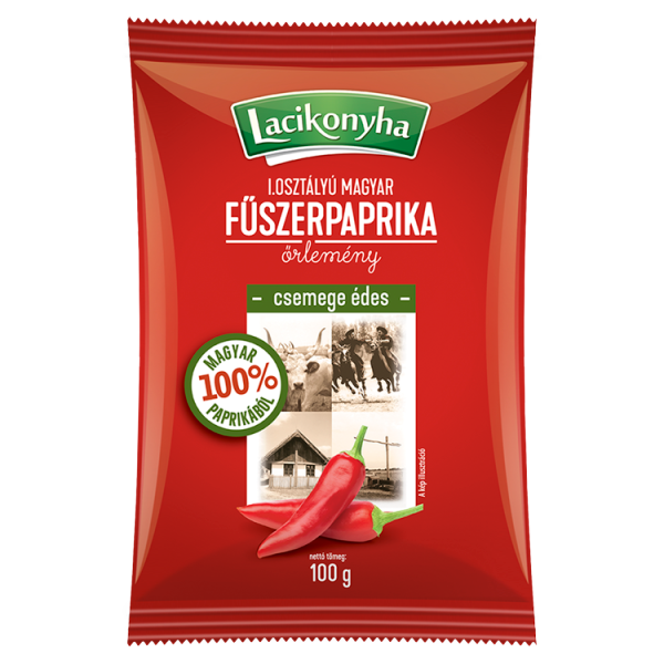 Lacikonyha I.o. csemege paprika 100g