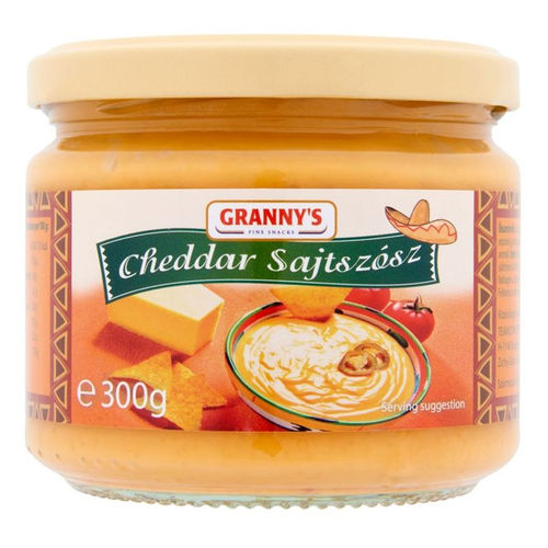 Granny's cheddar sajtszósz 300g