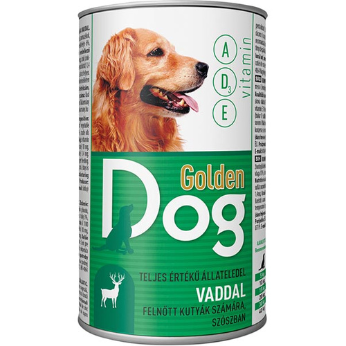 Golden Dog kutyaeledel konzerv vad telj.ért. 415g