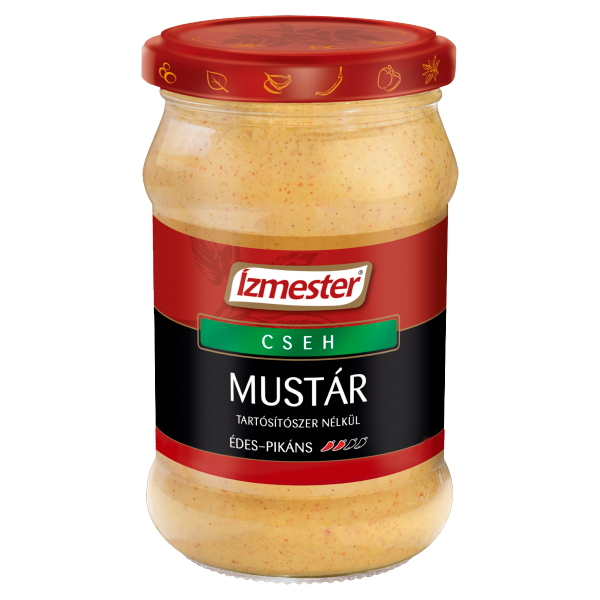 Ízmester Mustár cseh 288g