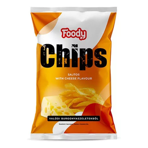 FOODY Sajtos ízű chips 40g /24/