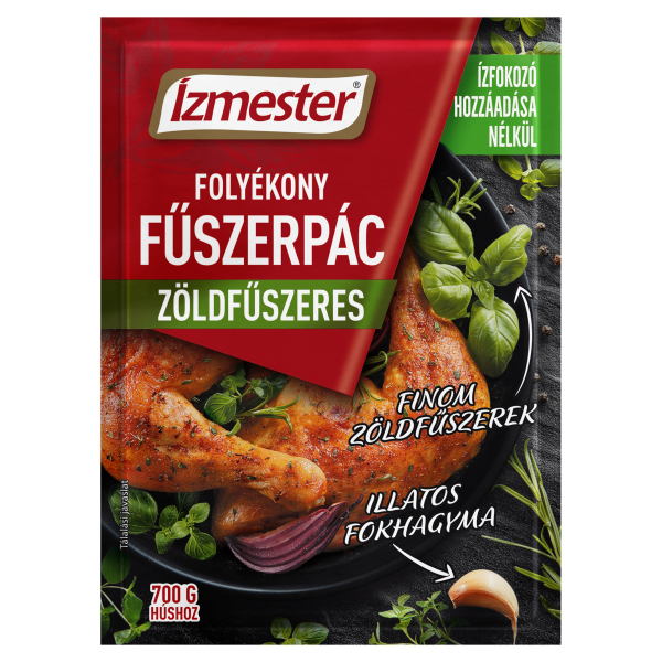 Ízmester folyékony fűszerpác zöldfűszeres 80ml