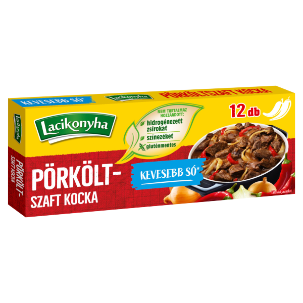 Lacikonyha Pörköltszaft ízesítő kocka 120g