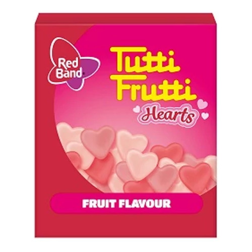 Tutti-Frutti Hearts gumicukor 15g