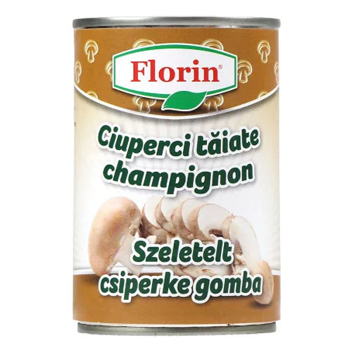 Florin Szeletelt csiperkegomba dobozos 314ml/156g