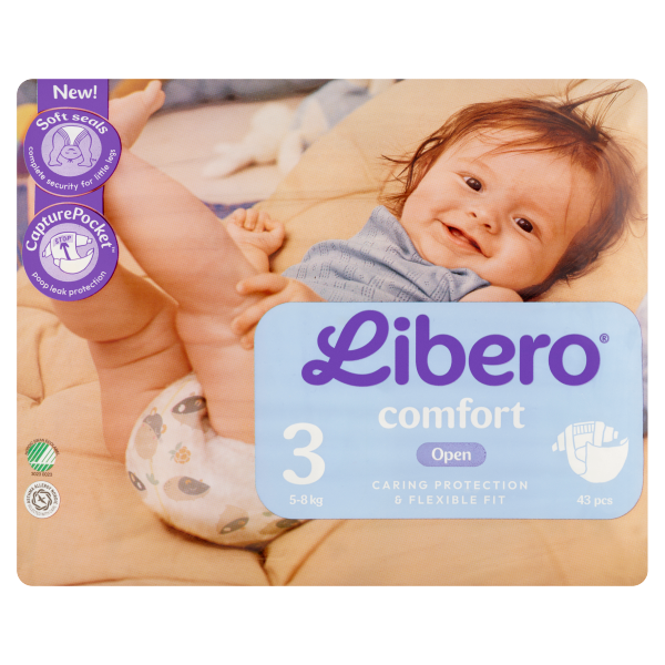 Libero Comf. 3 ST.nadrágpel. 43db 5-8kg