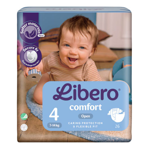 LIBERO Comf.4 nadrágpelen. 26db 7-14kg