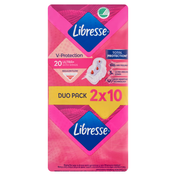 Libresse Ultra Normal Wing egészségügyi betét 20db