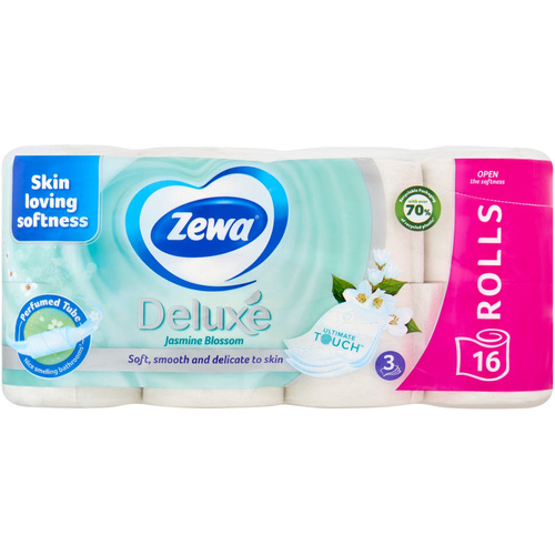 Zewa Deluxe Toalettpapír 3r.Jasmine 16tek
