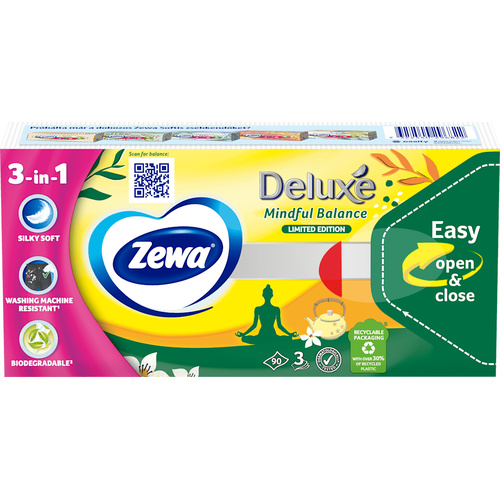 ZEWA DELUXE PAPÍRZS.WATER LILY 90DB