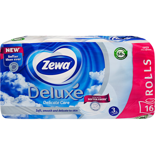 Zewa Del Toalpapír Fehér 3rt 16tek/cs