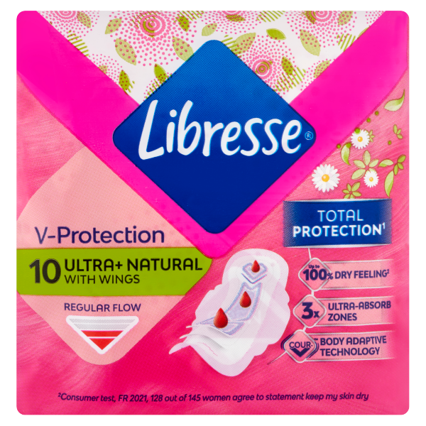 Libresse Ultra Aloe&Camomile Normal eü.betét 10db